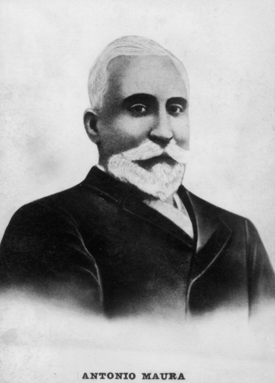 安东尼·毛拉（Antonio Maura），1853-1925年，1920年代 作者 不明