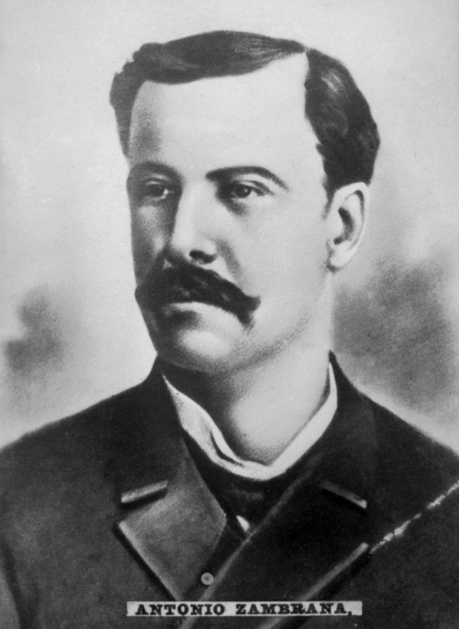 安东尼·赞布拉纳（Antonio Zambrana），1846-1922年，1920年代 作者 不明