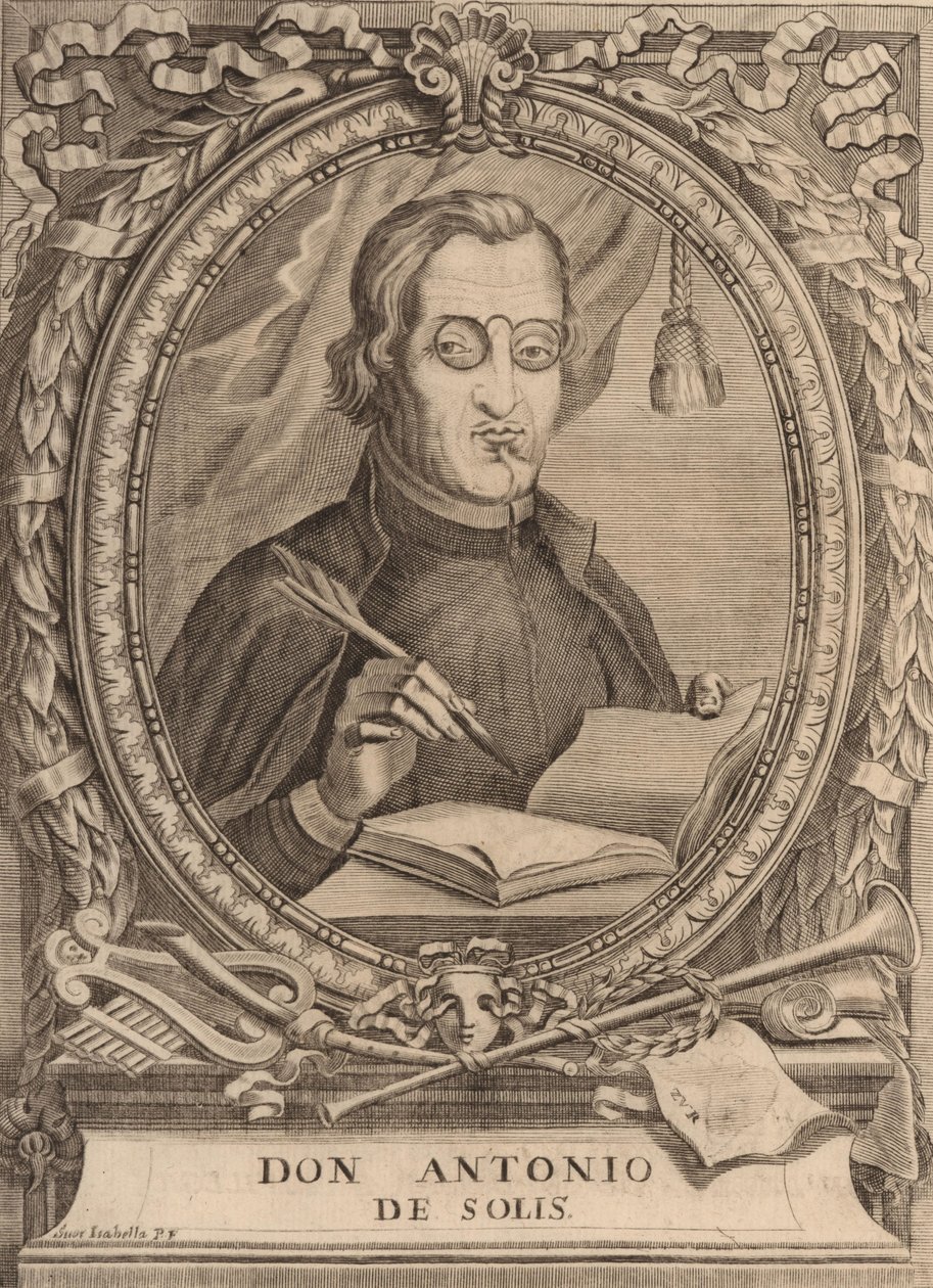 Antonio deSolís和Ribadeneyra 1610-1686。 作者 不明