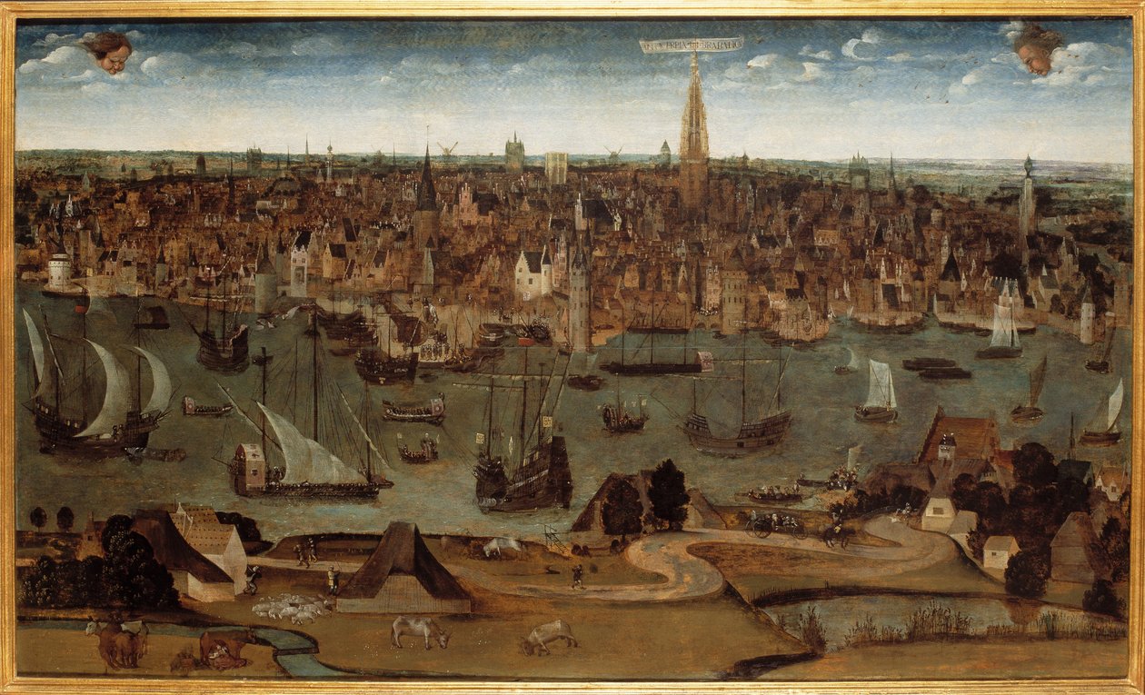 Antwerpia in Brabancia ，约1530年。 作者 不明