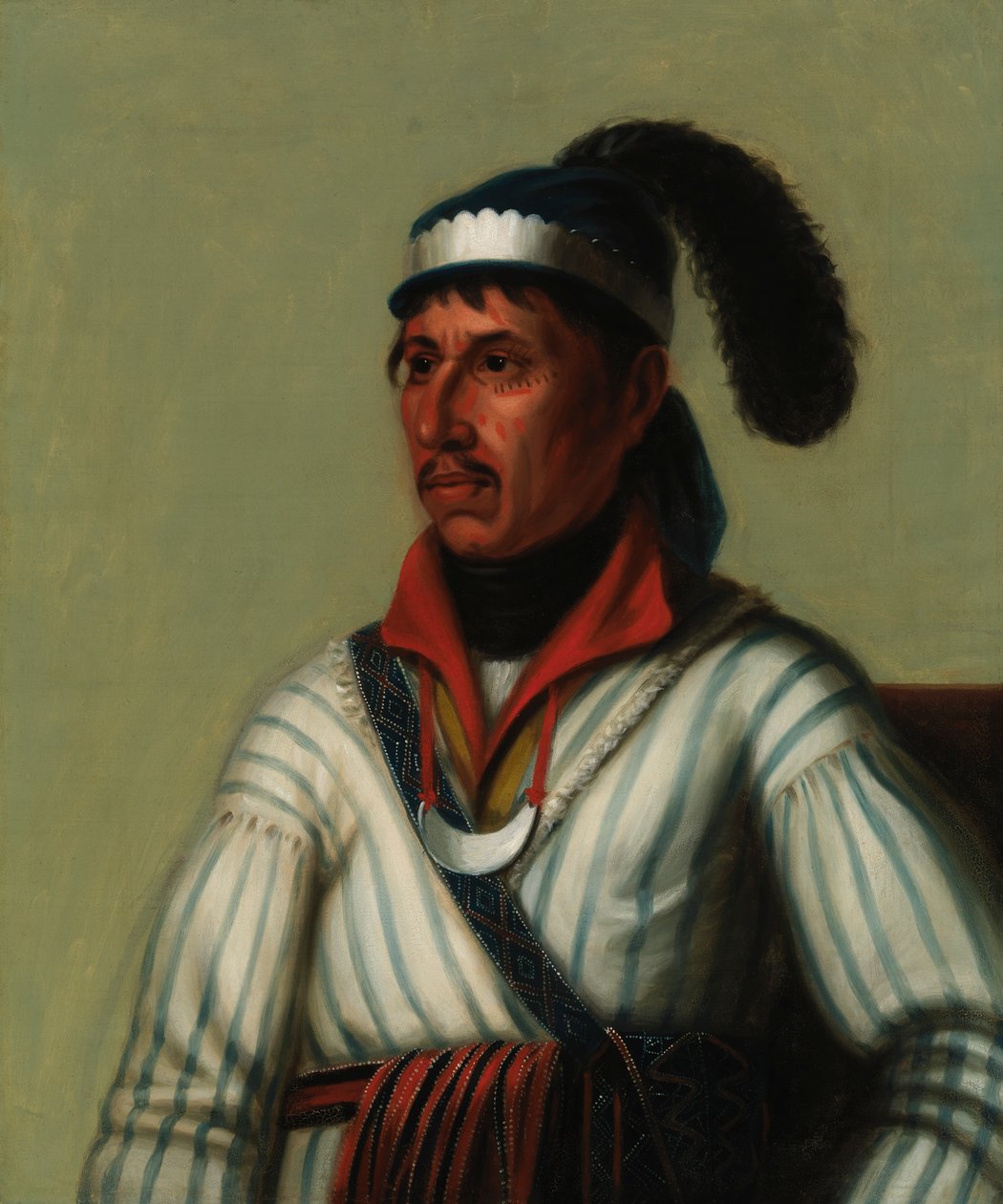 Apauly-Tustennuggee，1825年。 作者 不明