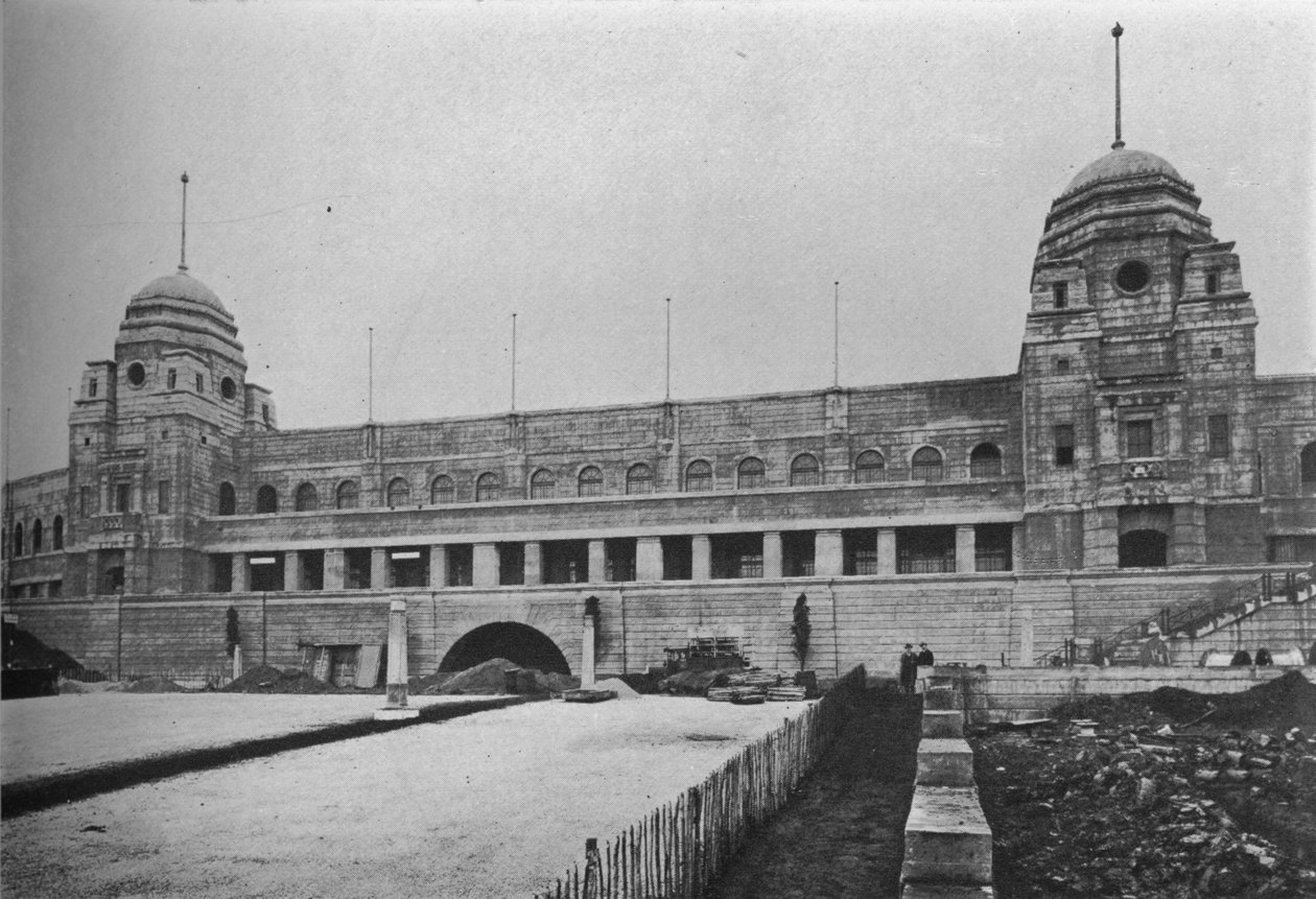 前往温布利球场，大英帝国展览，伦敦，1924年 作者 不明