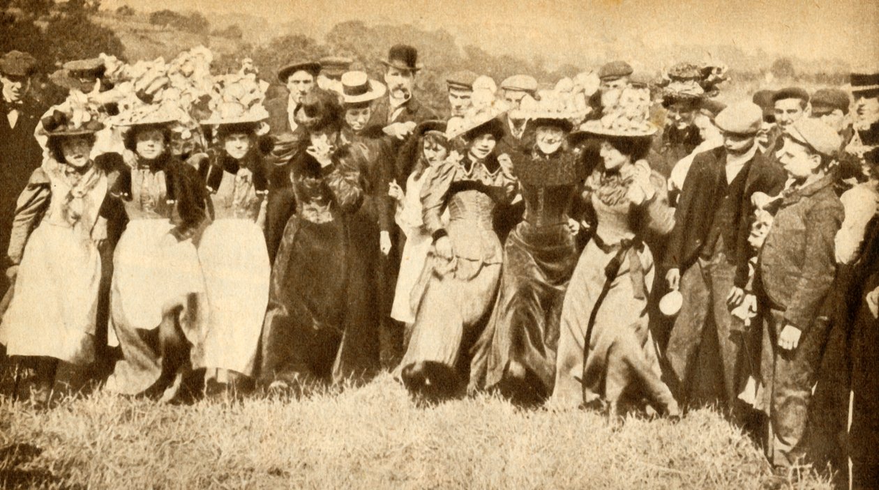 阿比·安德斯特德（Appy Ampstead），摄于1900年，1900年，他是一名银行假日。 作者 不明