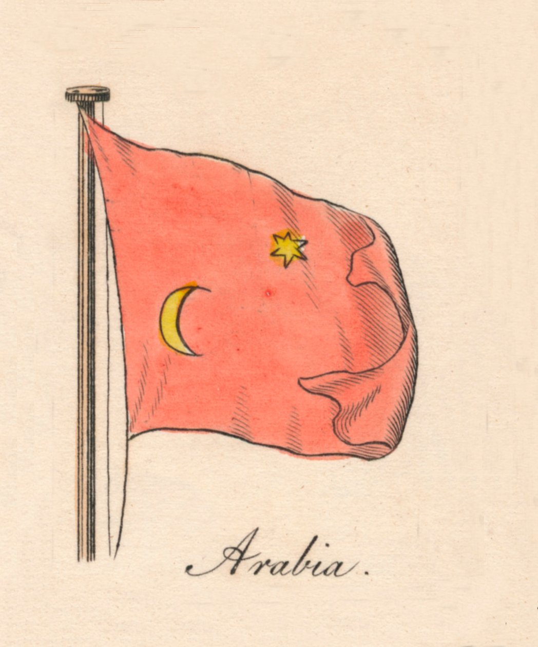 阿拉伯，1838年 作者 不明