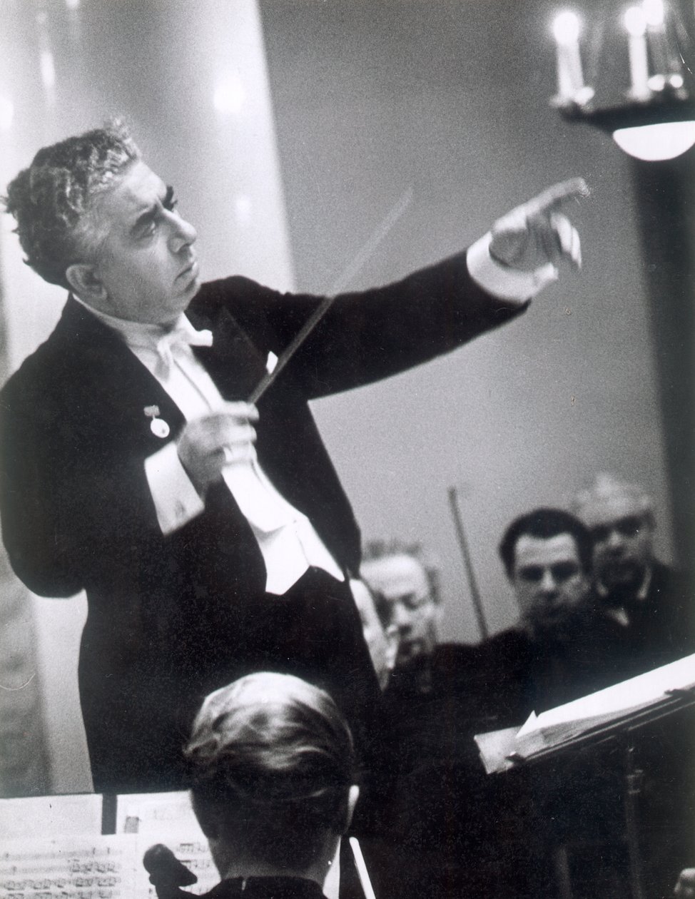 亚兰·哈恰图里亚（Aram Khachaturian），苏美亚作曲家，1960年代 作者 不明