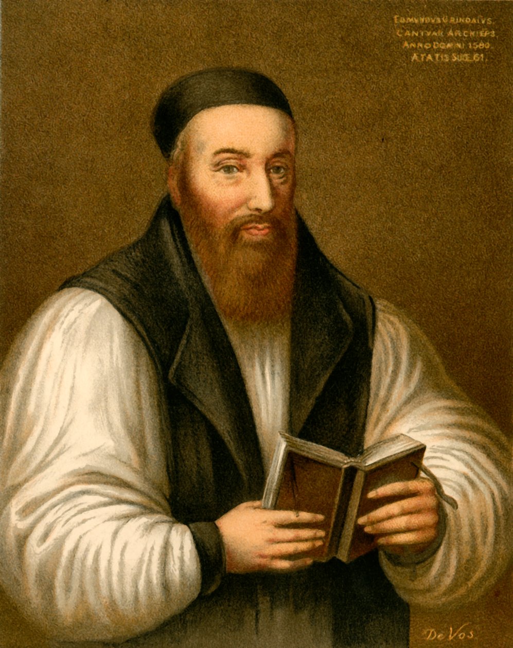 Grindal大主教，c1580，19世纪。 作者 不明
