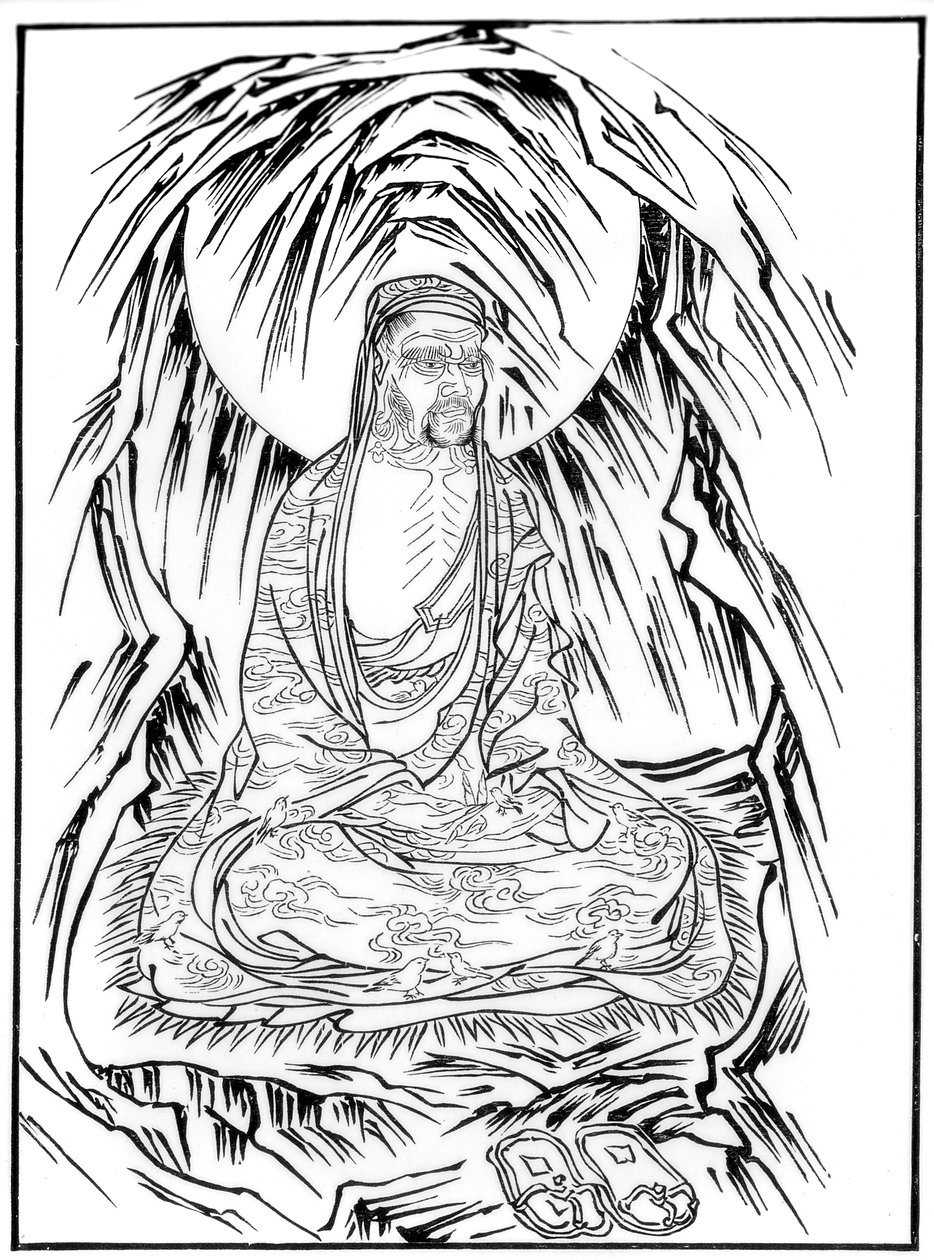 15世纪，巴哈拉，罗汉，1886年 作者 不明