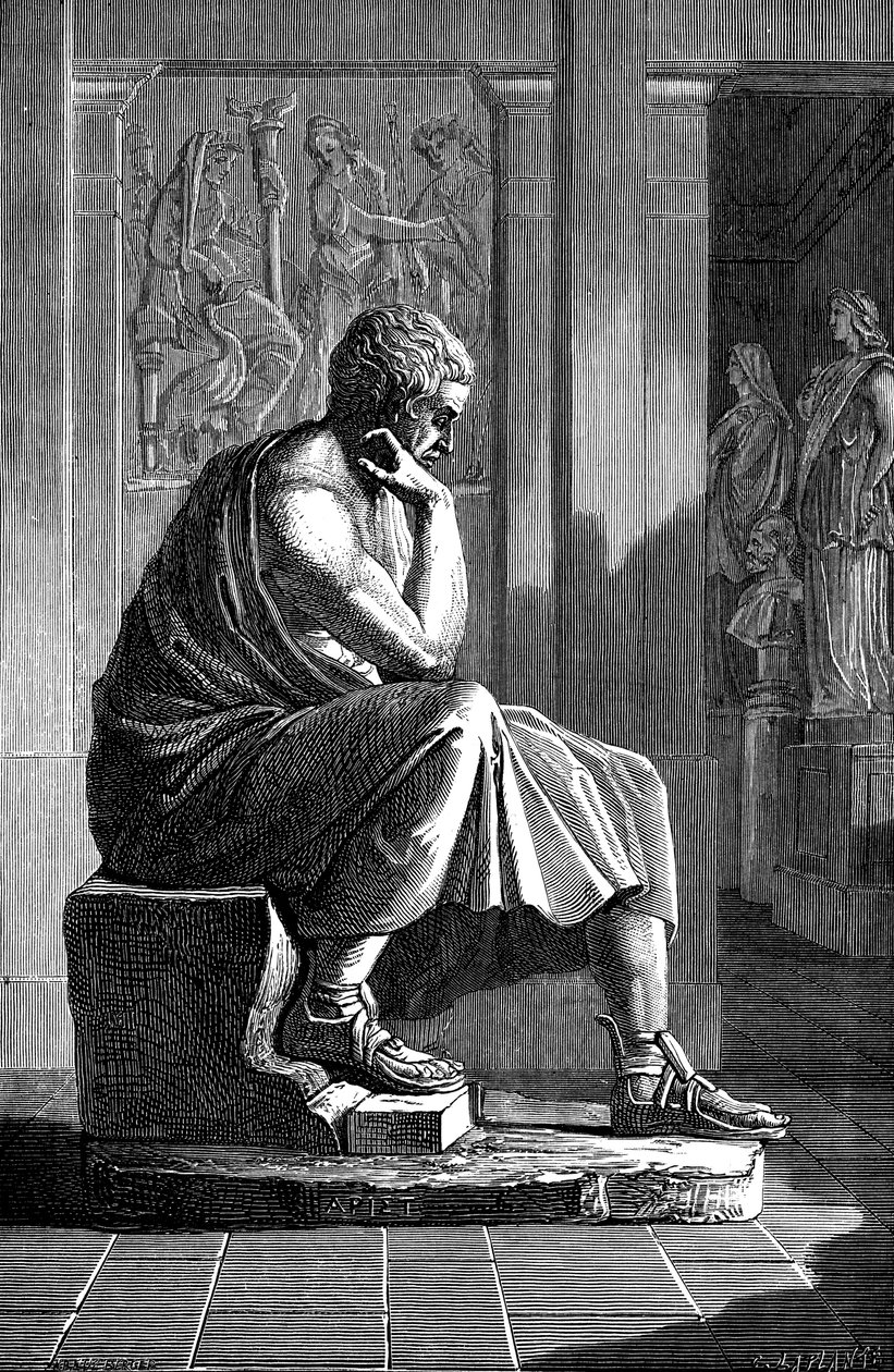 亚里斯多德（Aristotle）384-322 BC，古希腊哲学家和科学家 作者 不明