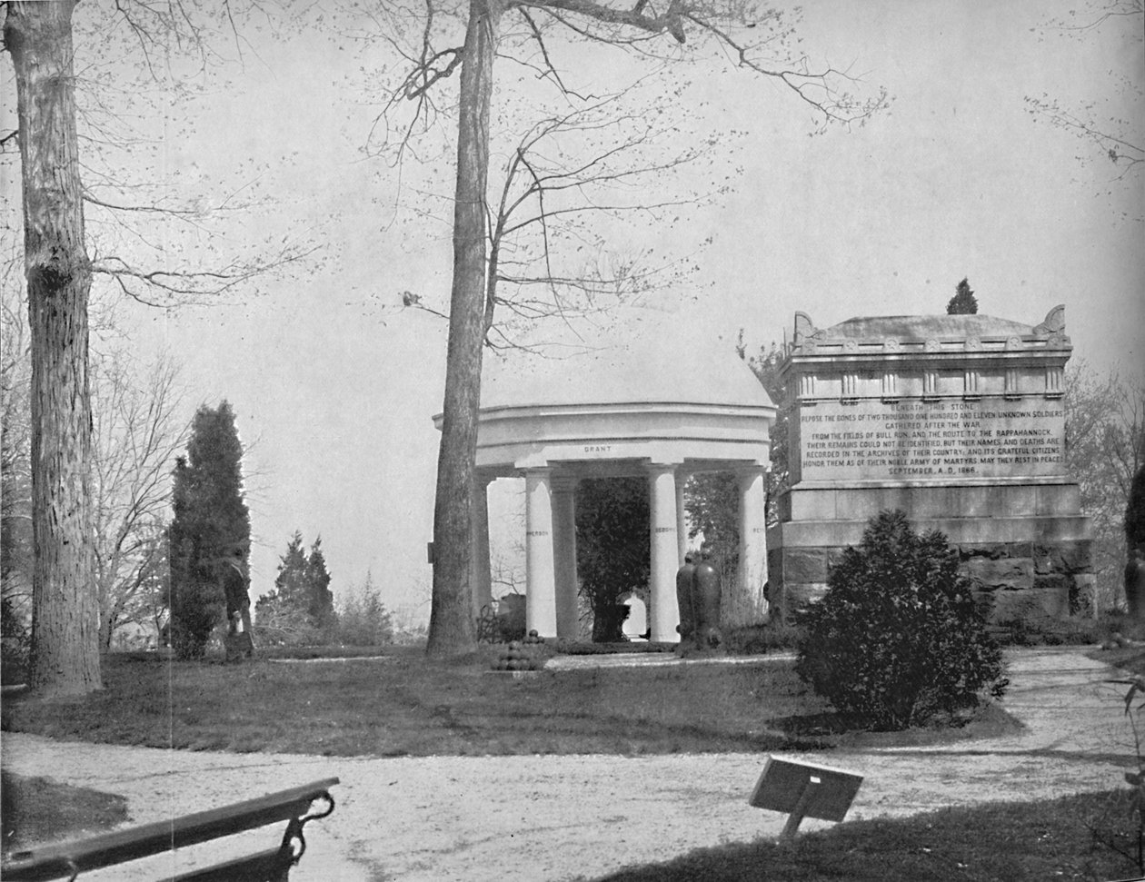 华盛顿特区，阿灵顿国家公墓，c1897。 作者 不明