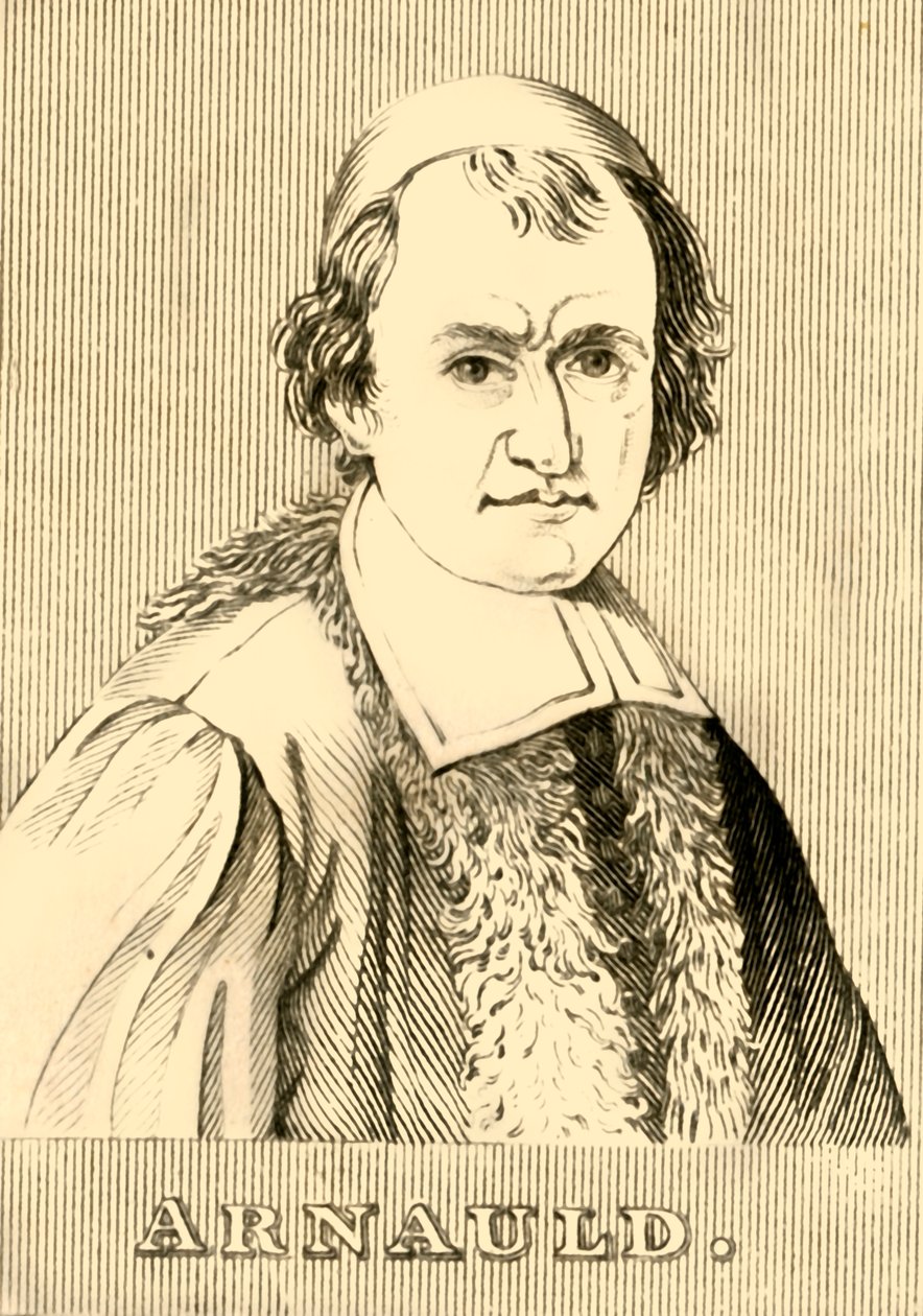 阿尔纳尔德（Arnauld），1612-1694，1830年。 作者 不明