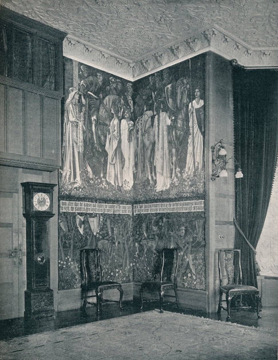 斯坦莫尔音乐厅的阿拉斯挂毯，1898-9 作者 不明