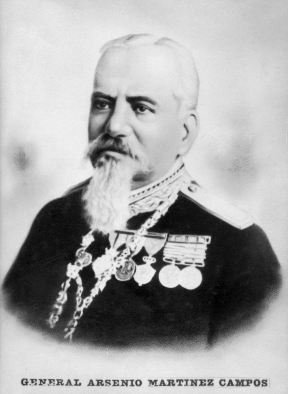 Arsenio Martinez Campos，生于1821年，c1910 作者 不明