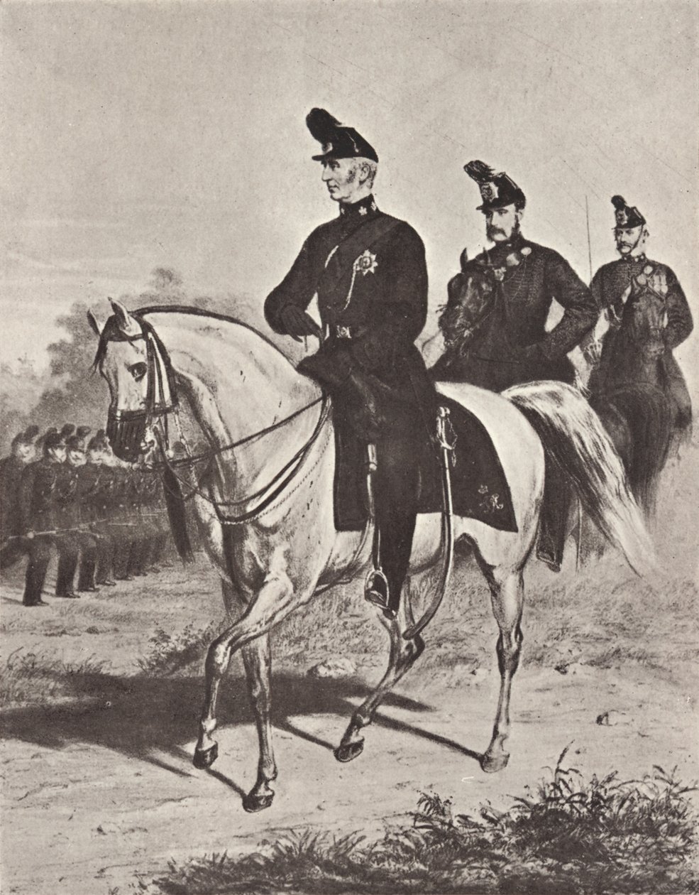 KG惠灵顿公爵第二任校长亚瑟，维多利亚VRC上校指挥官，1909年 作者 不明