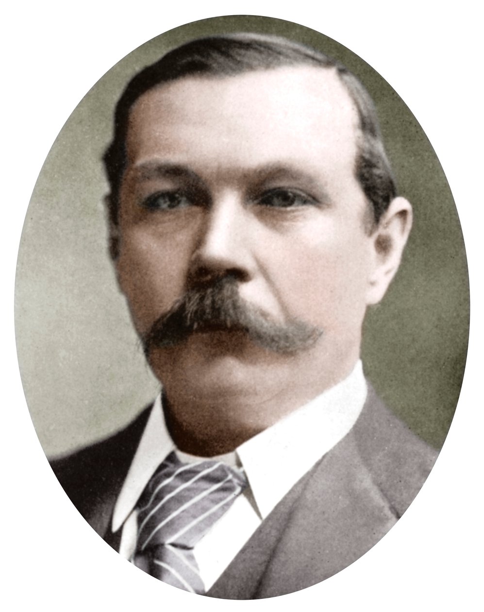 苏格兰作家亚瑟·柯南·道尔（Arthur Conan Doyle），c1900年 作者 不明