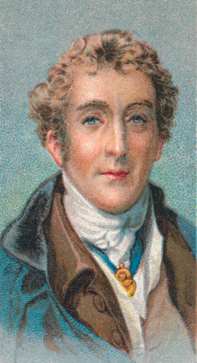 亚瑟·韦尔斯利（Arthur Wellesley），惠灵顿公爵1769年至1852年，英国士兵和政治家，1924年 作者 不明