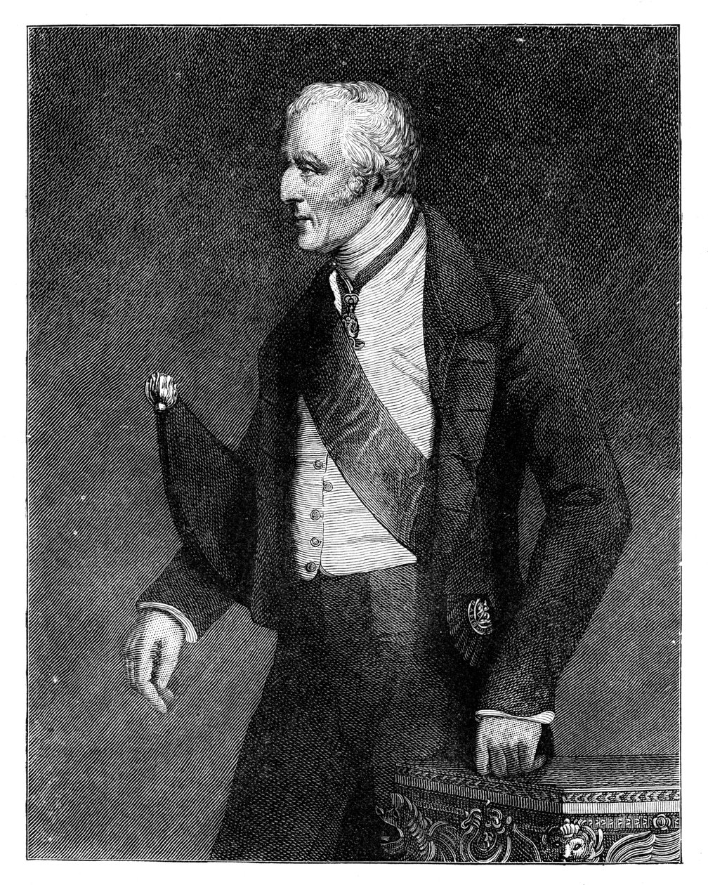 亚瑟·威尔斯利（Arthur Wellesley），惠灵顿第一公爵，英国士兵和政治家，十九世纪中叶，c1888年 作者 不明
