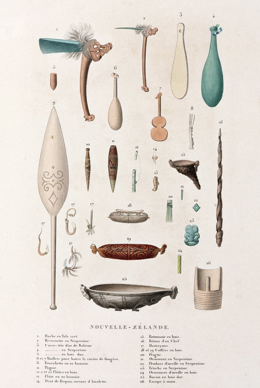 Artifacts from New Zealand 作者 不明