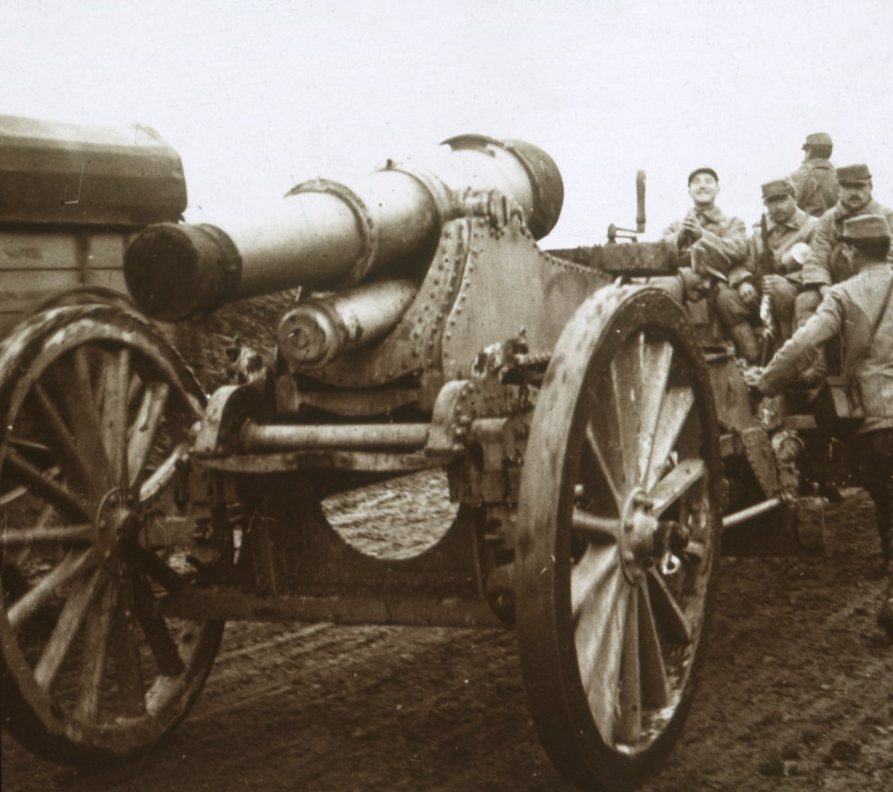 法国北部凡尔登的炮兵专栏，c1914-c1918 作者 不明