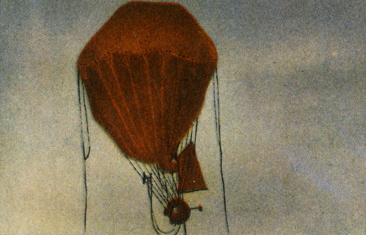 Piccards海拔研究气球的上升，1931年，1932年。 作者 不明