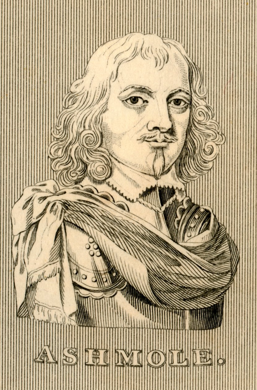 阿什莫勒（Ashmole），1617-1692年，1830年。 作者 不明
