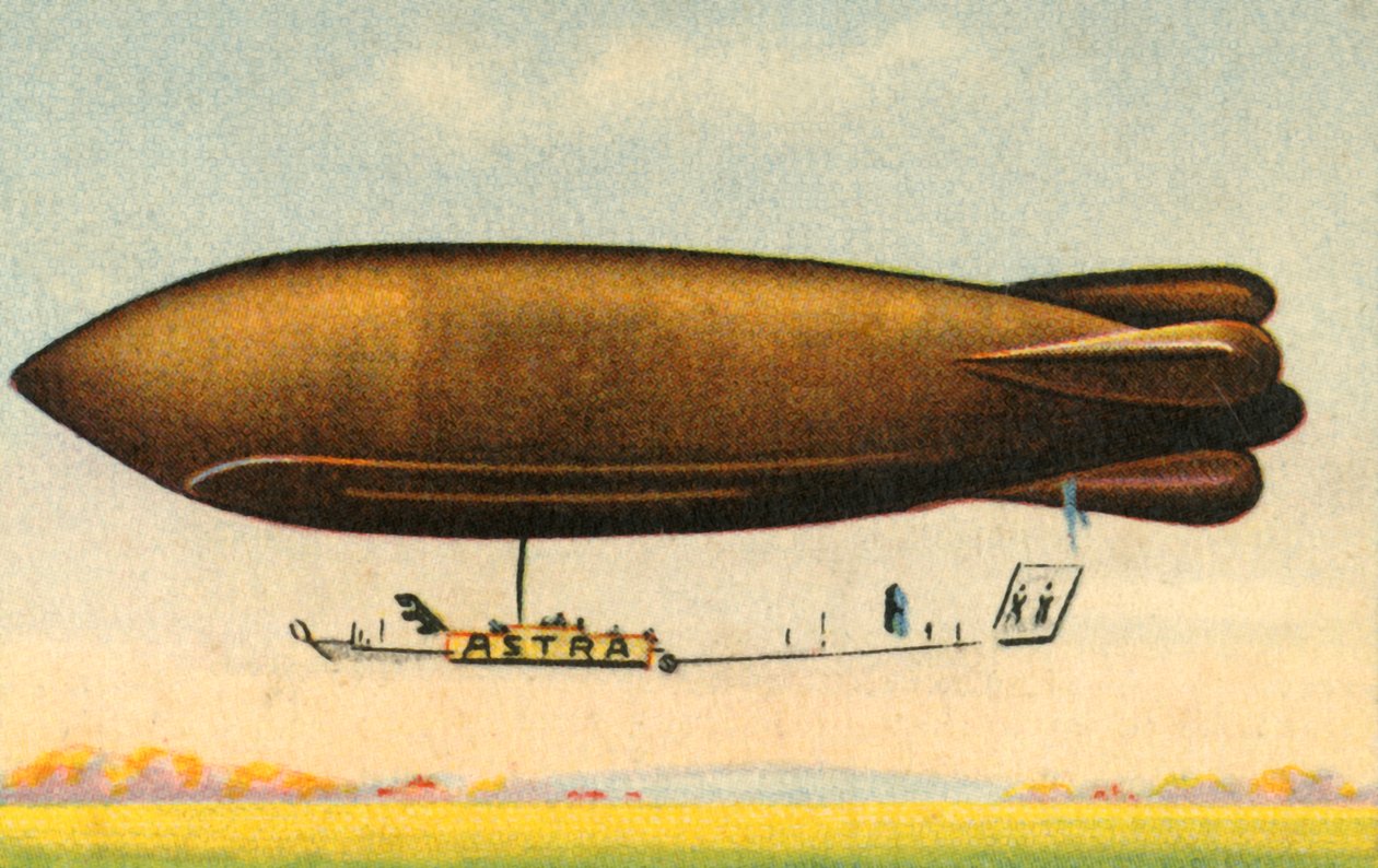 阿斯特拉·瑞德·瑞乌（Astra Adjutant Reau）飞艇，1911、1932年。 作者 不明