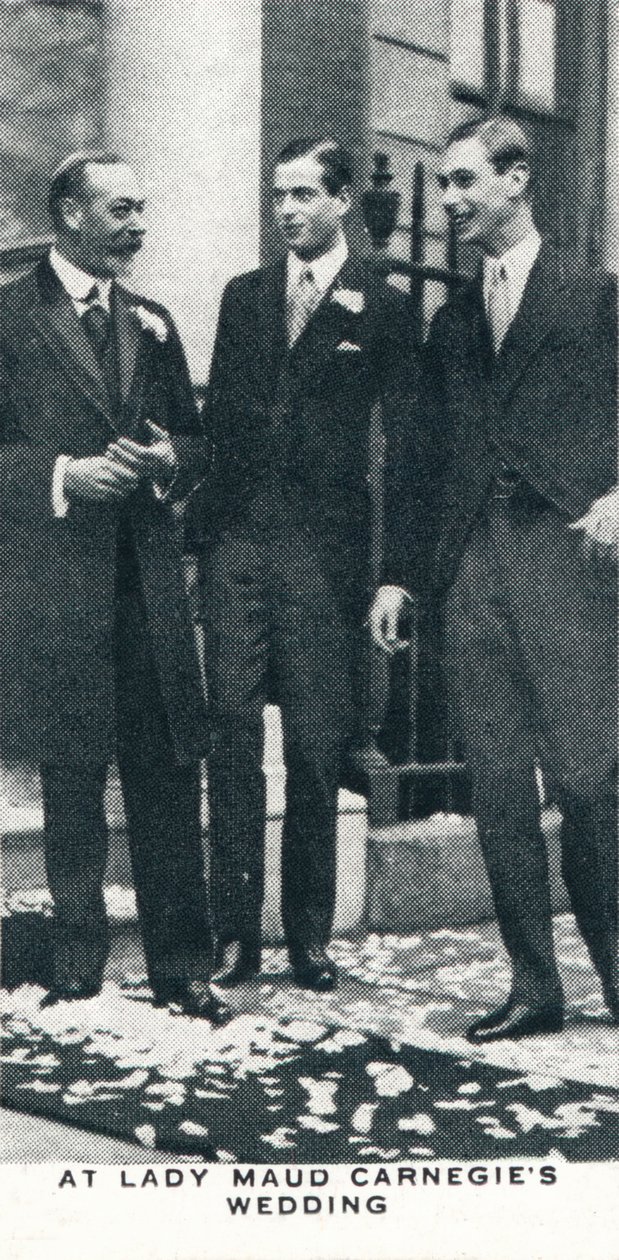 莫德卡内基夫人婚礼上，1923年1937年 作者 不明