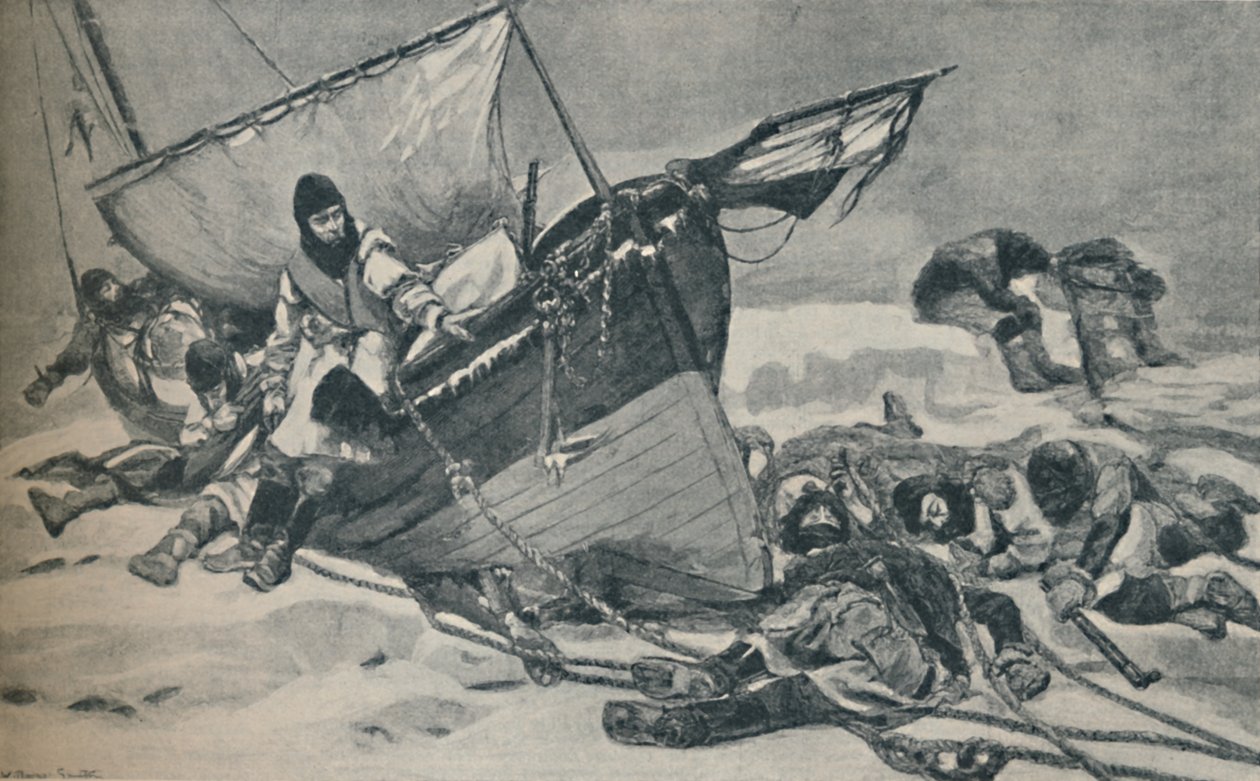 在尽头，c1845年，1936年 作者 不明