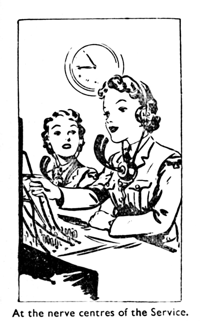 1940年，在该部门的神经中心 作者 不明