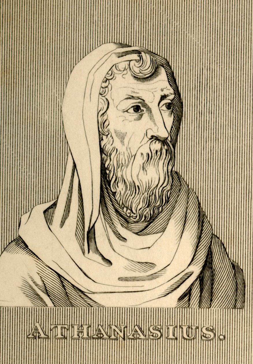 Athanasius，c296-373，1830。 作者 不明