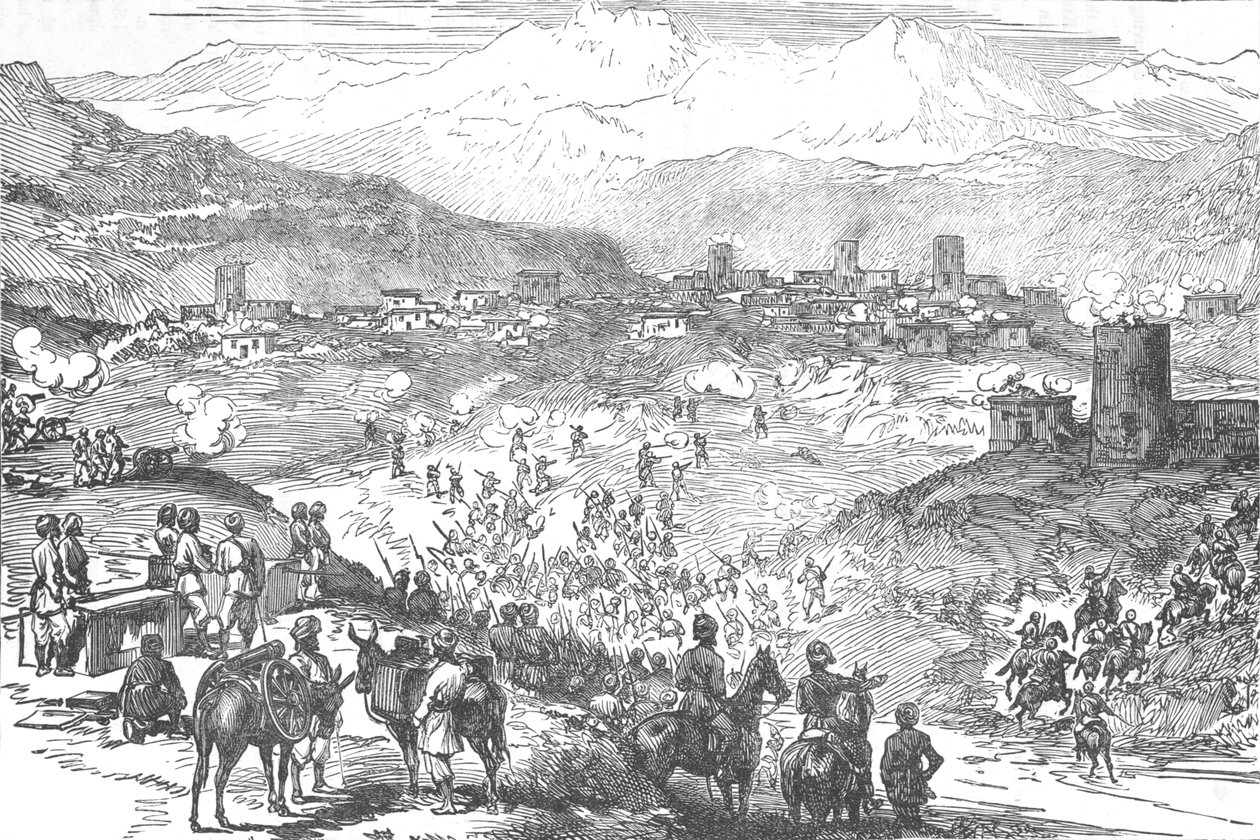 攻击afreedi镇，c1880 作者 不明