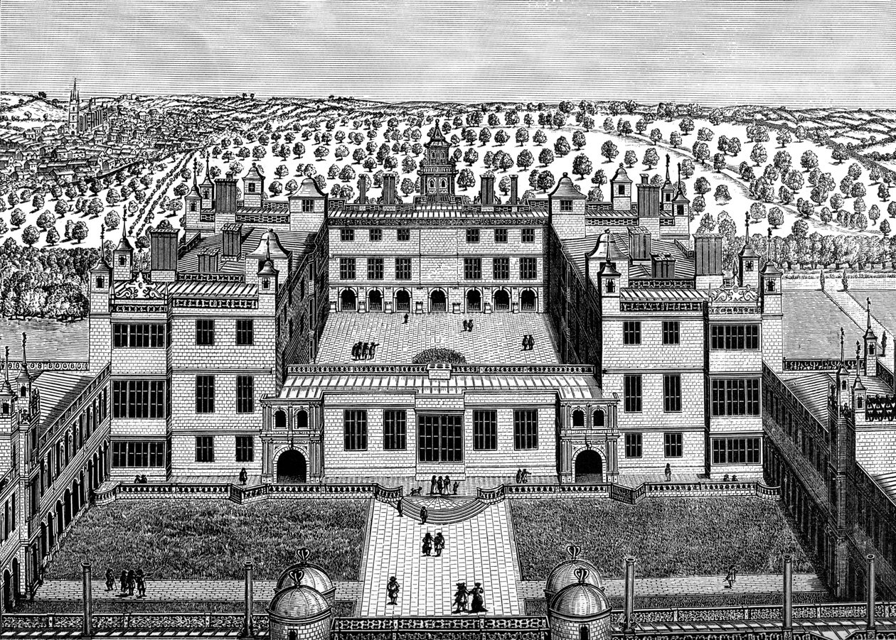 奥德利端庄（Audley End House），番红花沃尔登（Saffron Walden），艾塞克斯（Essex），1688年，1893年 作者 不明