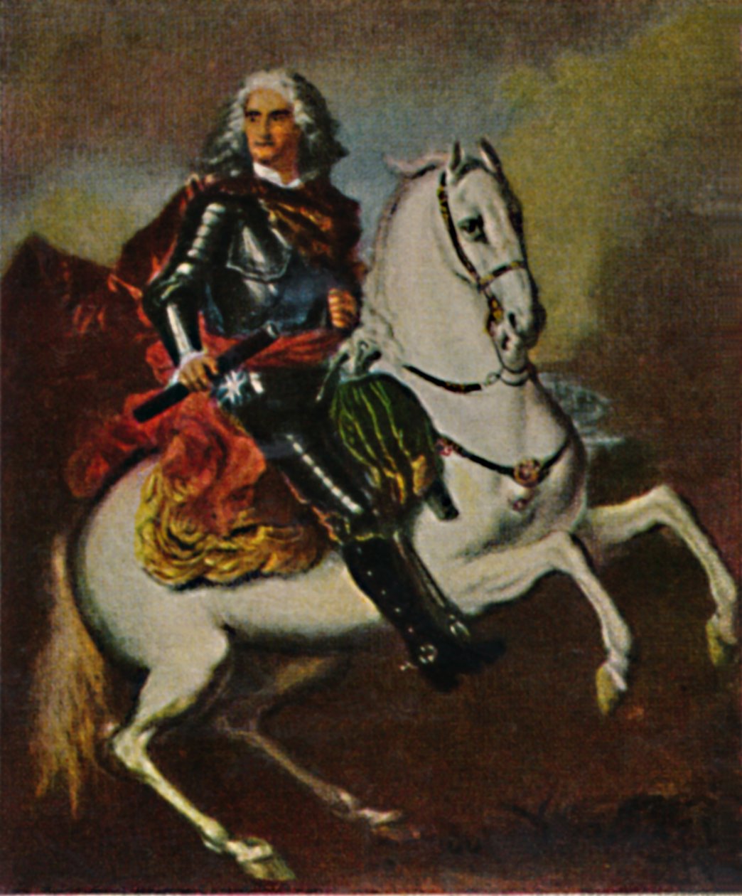 1670-1733年八月强者。 -Silvestre绘画，1934年。 作者 不明