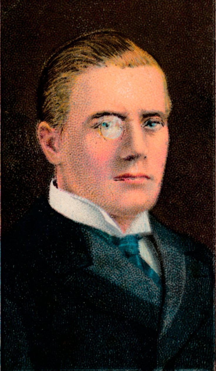 奥斯丁·张伯伦（Austen Chamberlain）1863-1937，英国政治家，1906年 作者 不明