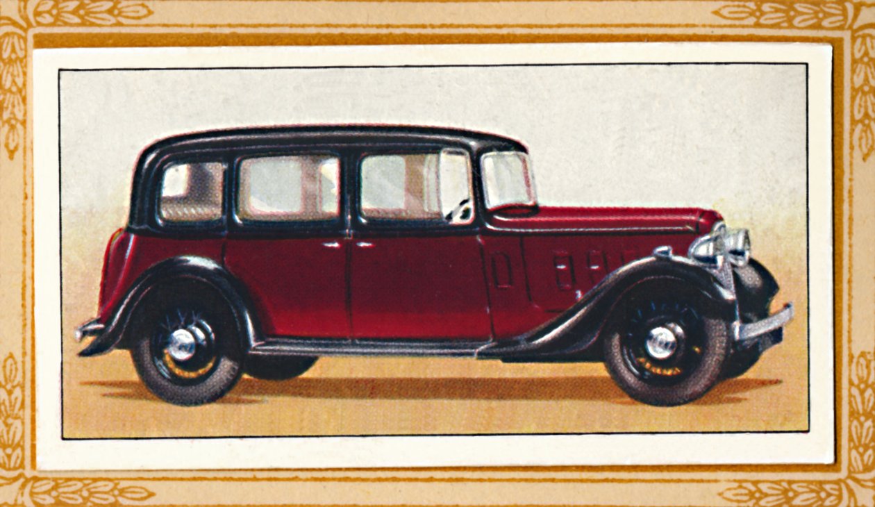 奥斯丁十六约克轿车，1936年 作者 不明