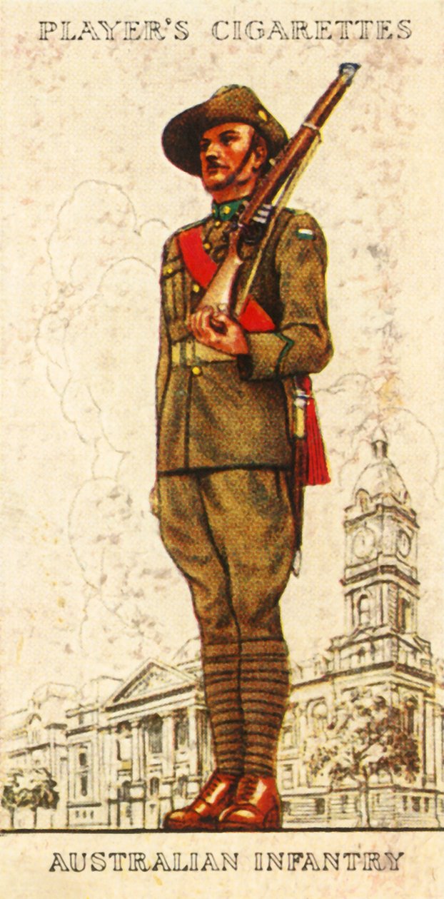 澳大利亚步兵，1936年。 作者 不明