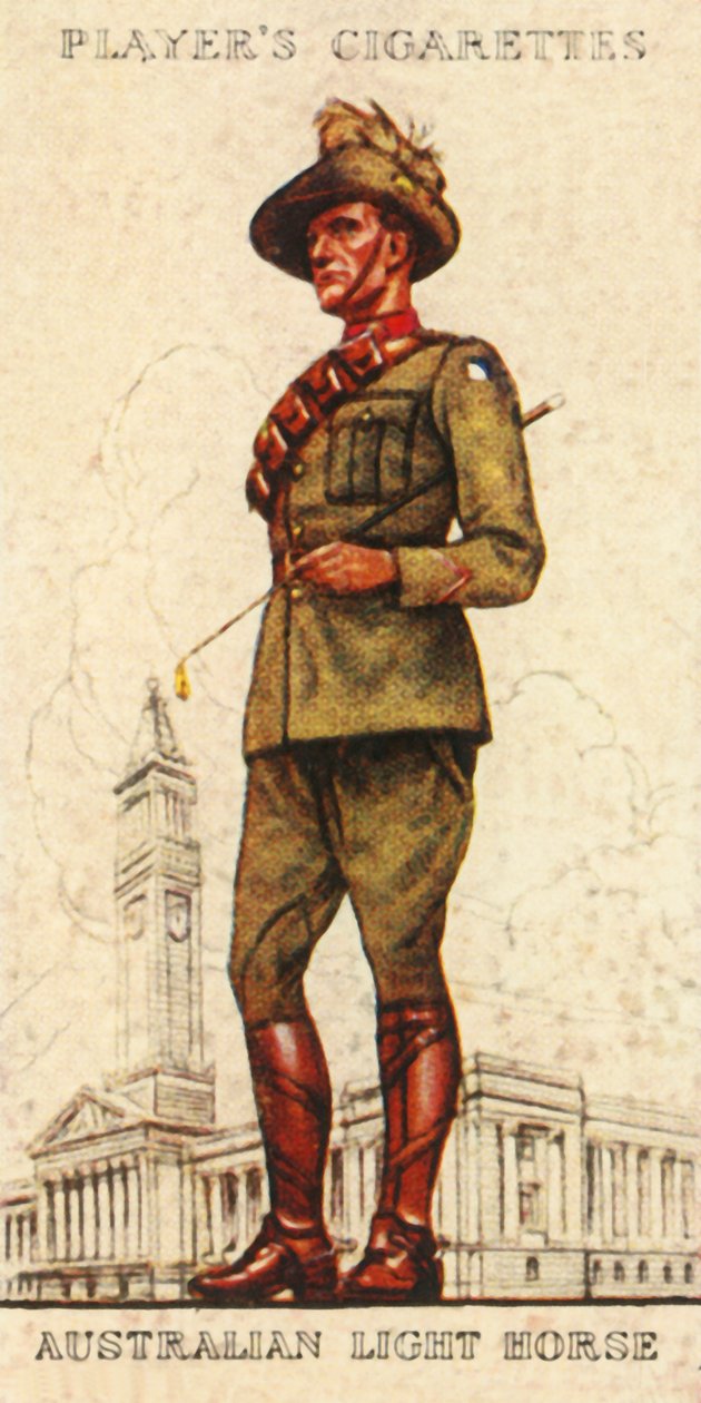 澳大利亚轻骑兵，1936年。 作者 不明