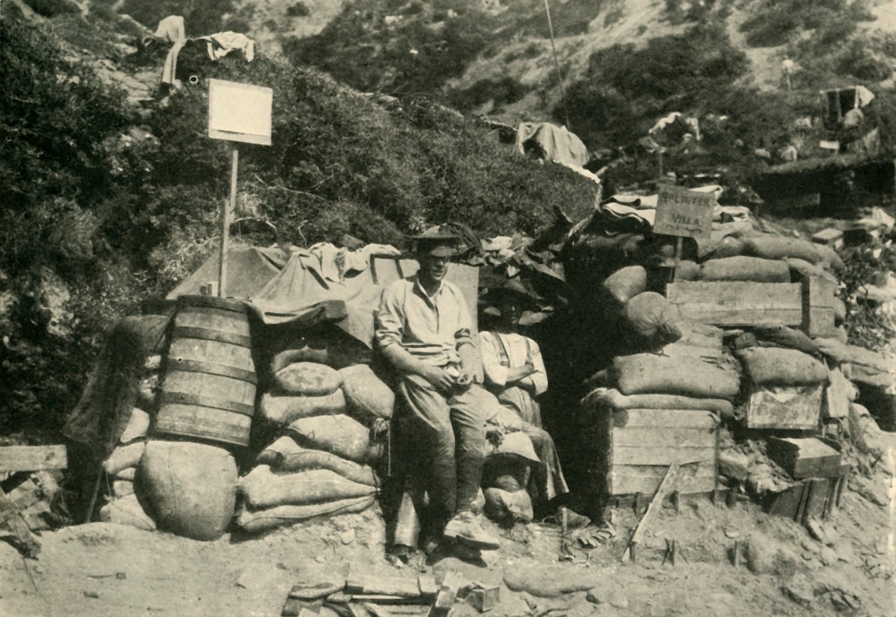 澳大利亚军队在土耳其，第一次世界大战，1915年，c1920。 作者 不明