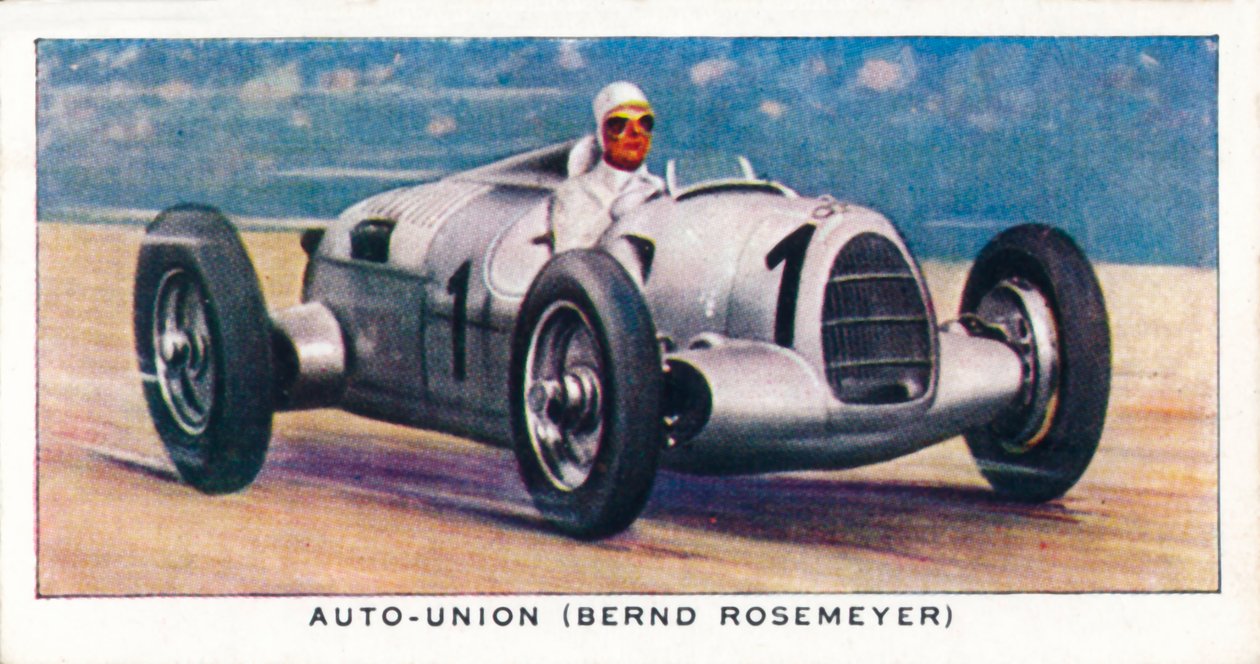 汽车联盟伯恩德·罗斯迈耶（Bernd Rosemeyer），1938年 作者 不明