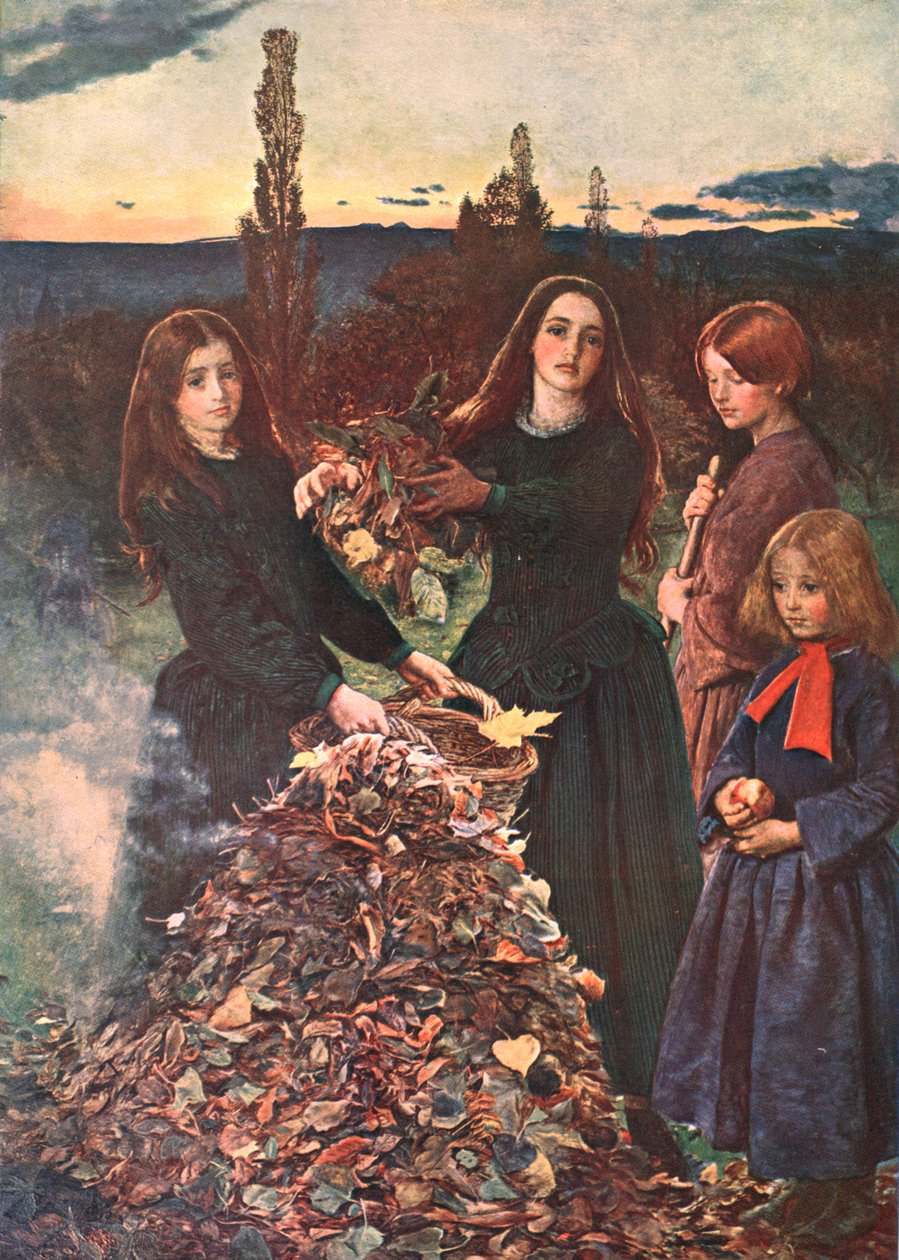 秋叶，1856，c1902。 作者 不明