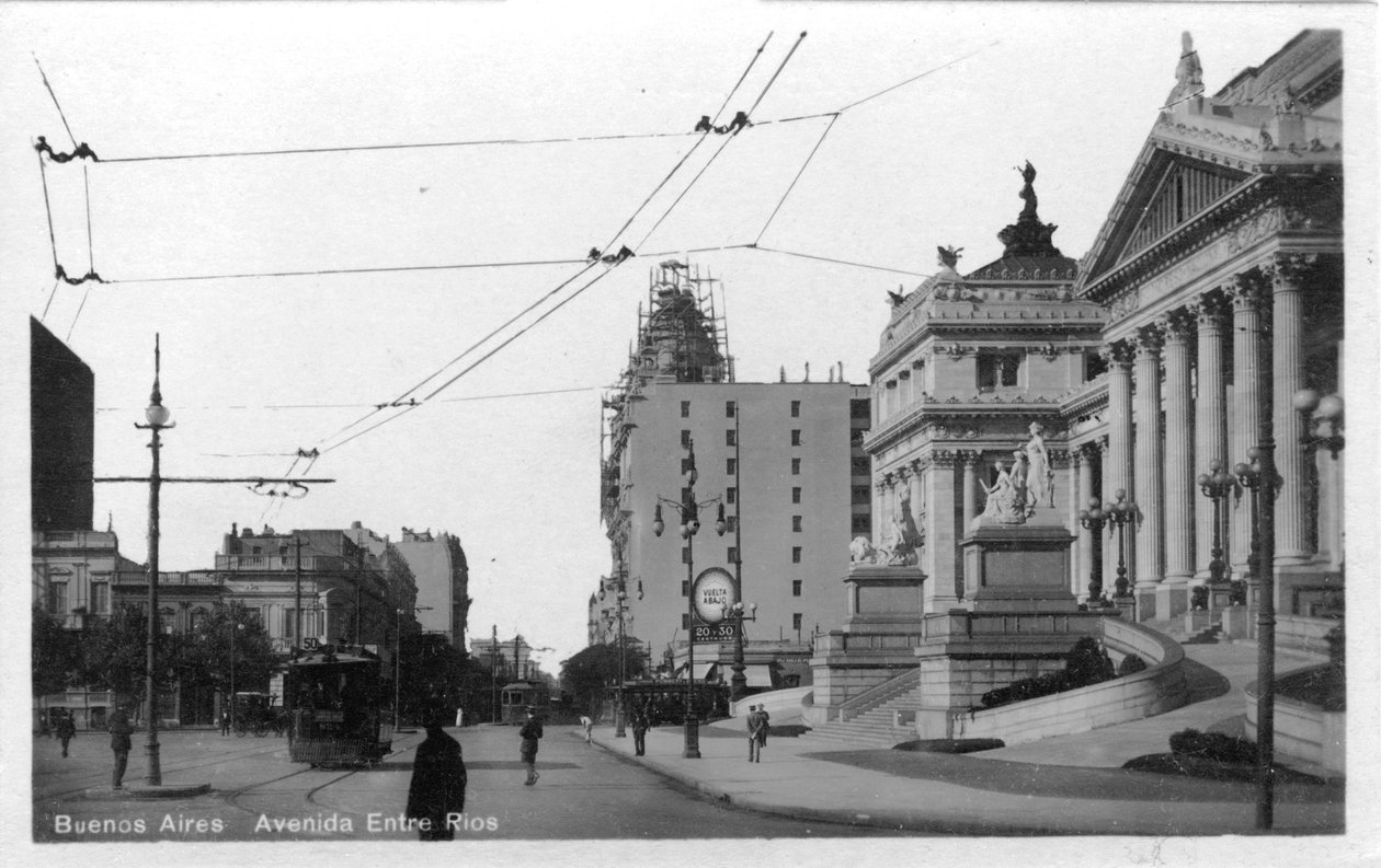阿根廷布宜诺斯艾利斯，Entre Rios Avenue，约建于1900年代 作者 不明