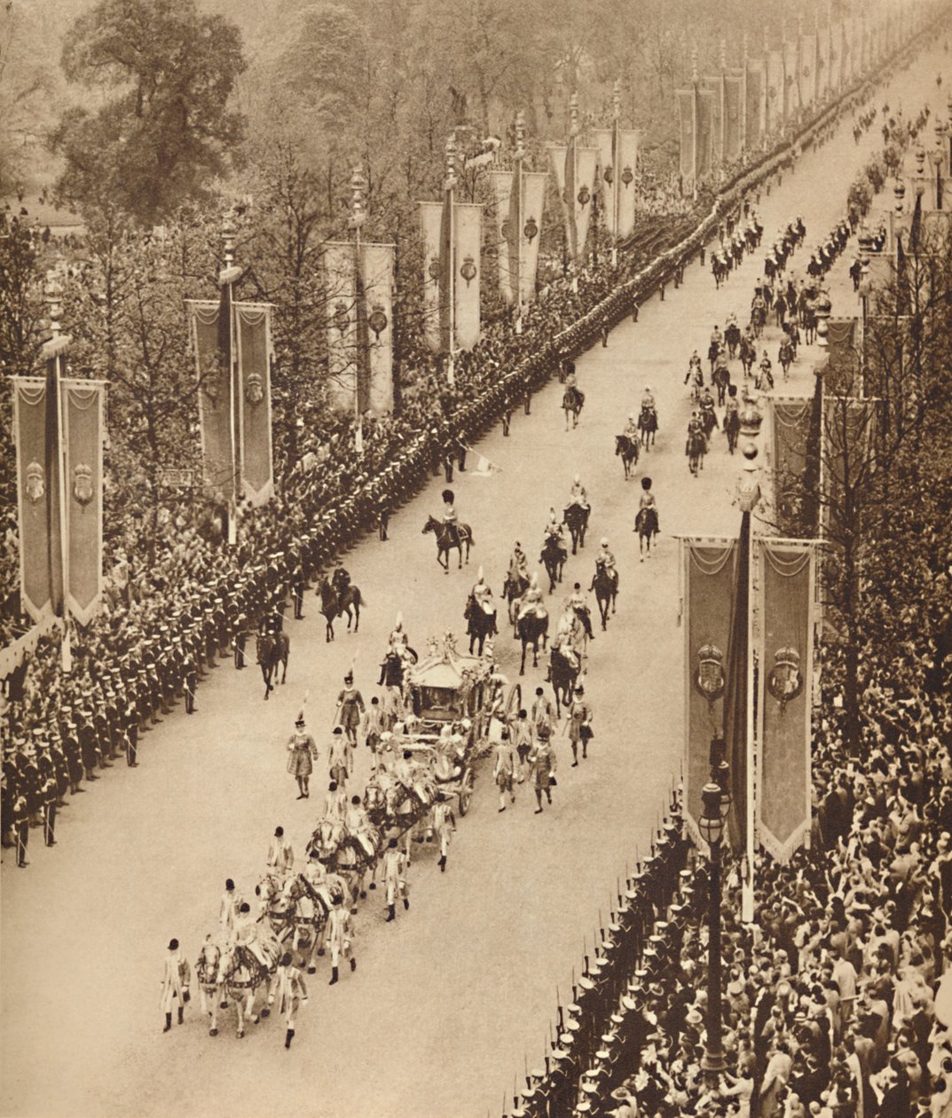 横幅街，1937年5月12日 作者 不明