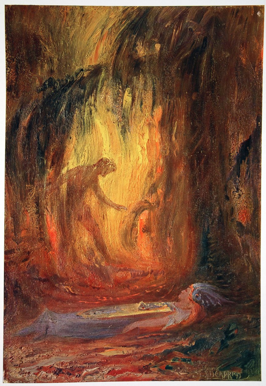布伦希尔德的觉醒》，1906年 作者 不明