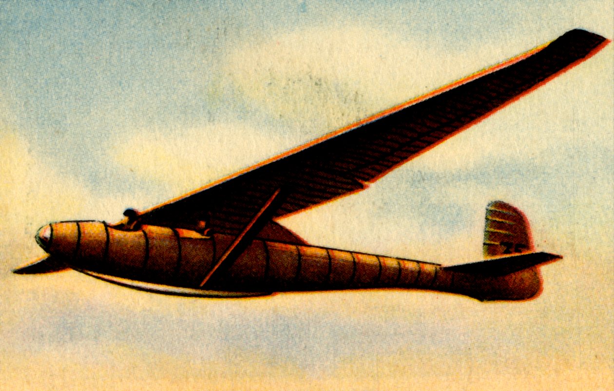 B.9滑翔机，1932年。 作者 不明