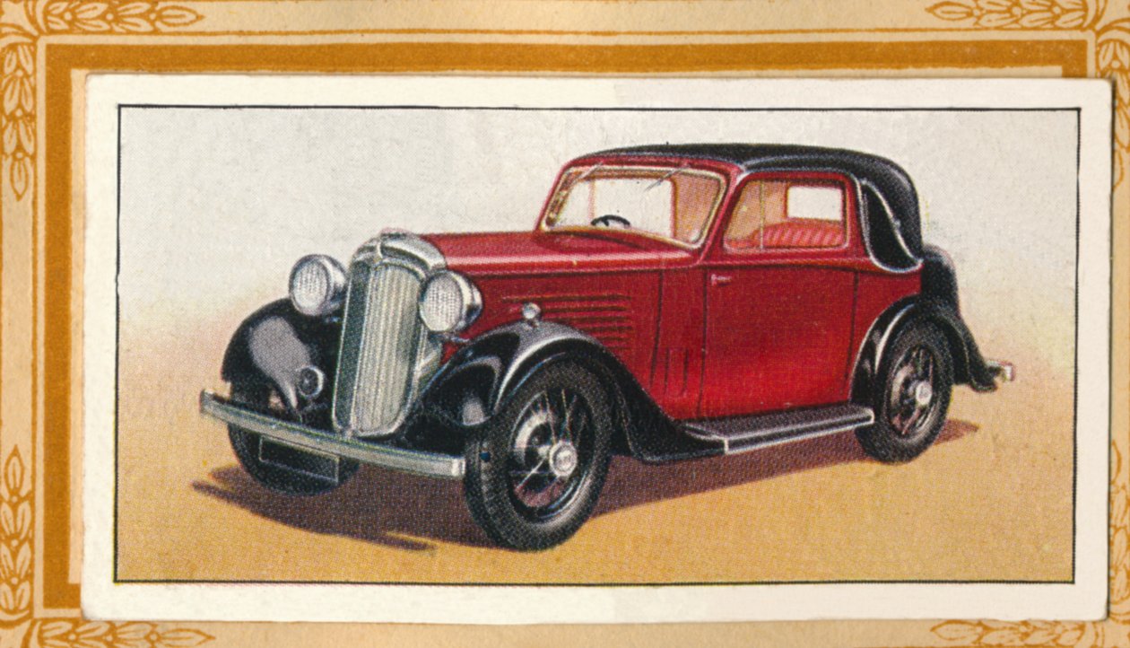 BSA 10固定头双门轿跑车，c1936 作者 不明