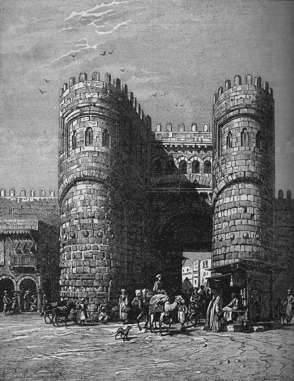 Bab-El-Footoh，开罗的城门之一，1878年，建于1882年 作者 不明