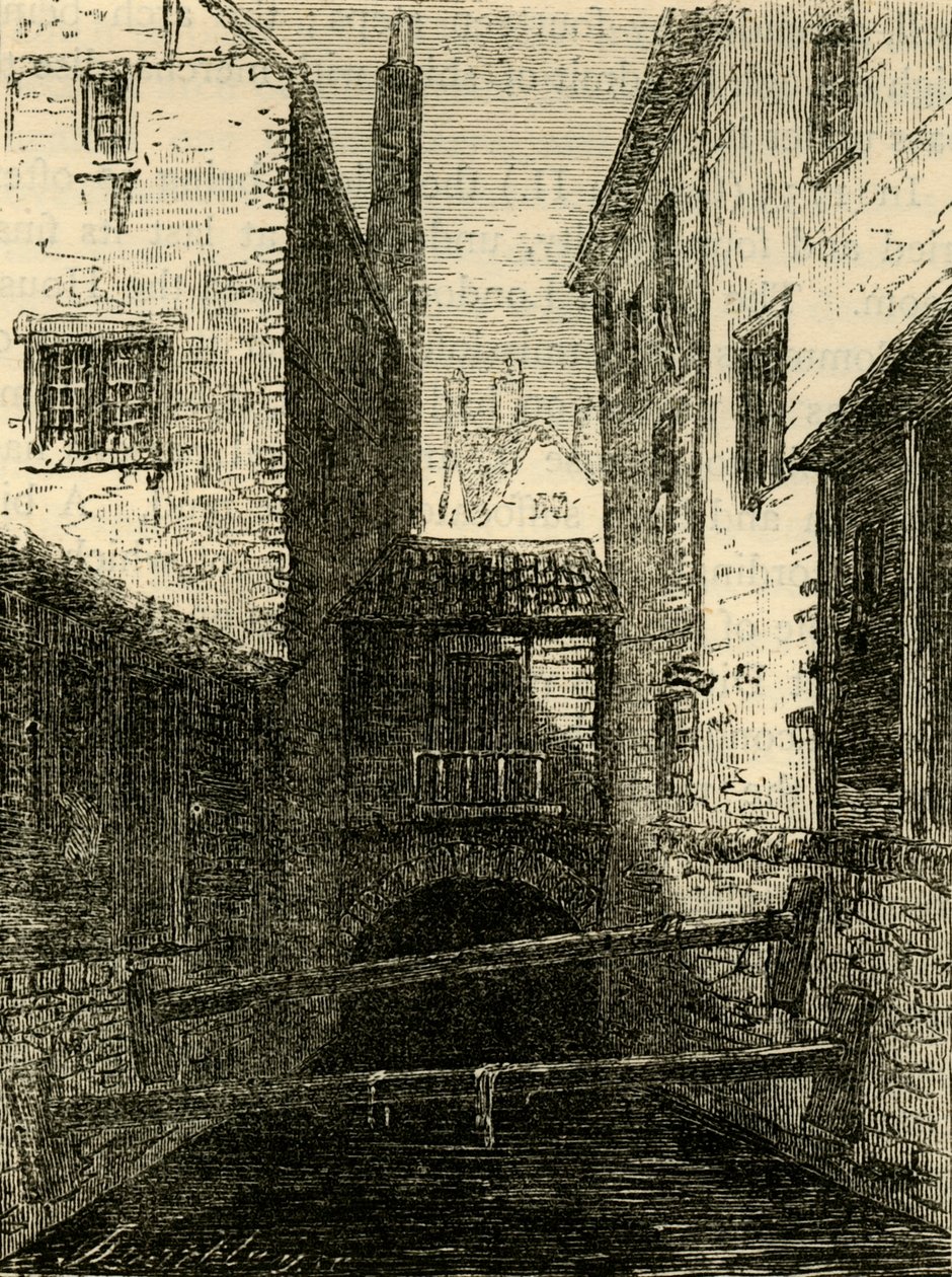 红狮后方，来自舰队，c1872。 作者 不明