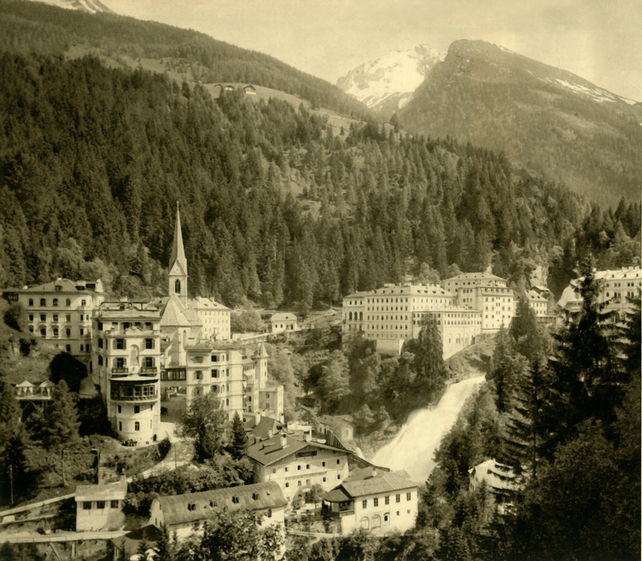 奥地利，巴德·加斯坦（Bad Gastein），建于1935年。 作者 不明