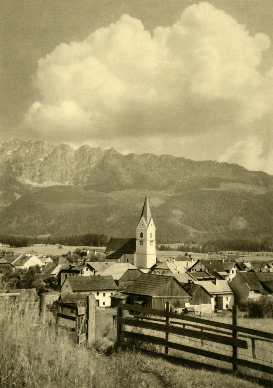 奥地利施蒂里亚州Bad Mitterndorf，约建于1935年。 作者 不明