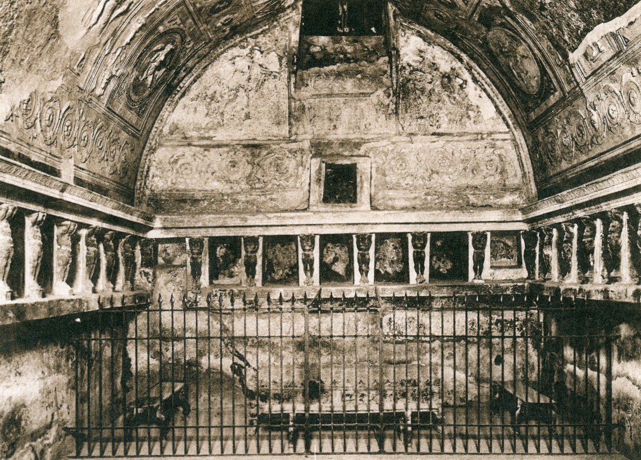 Bagni dei Foro，庞贝，意大利，c1900年代 作者 不明