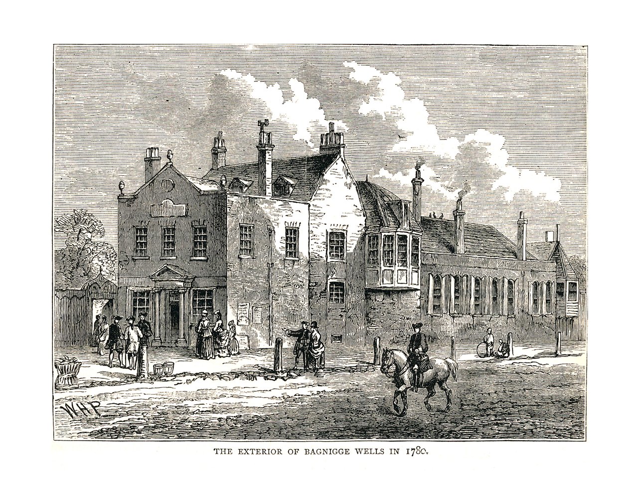 Bagnigge Wells，1780年 作者 不明